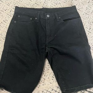 Mens Levi cutoffs